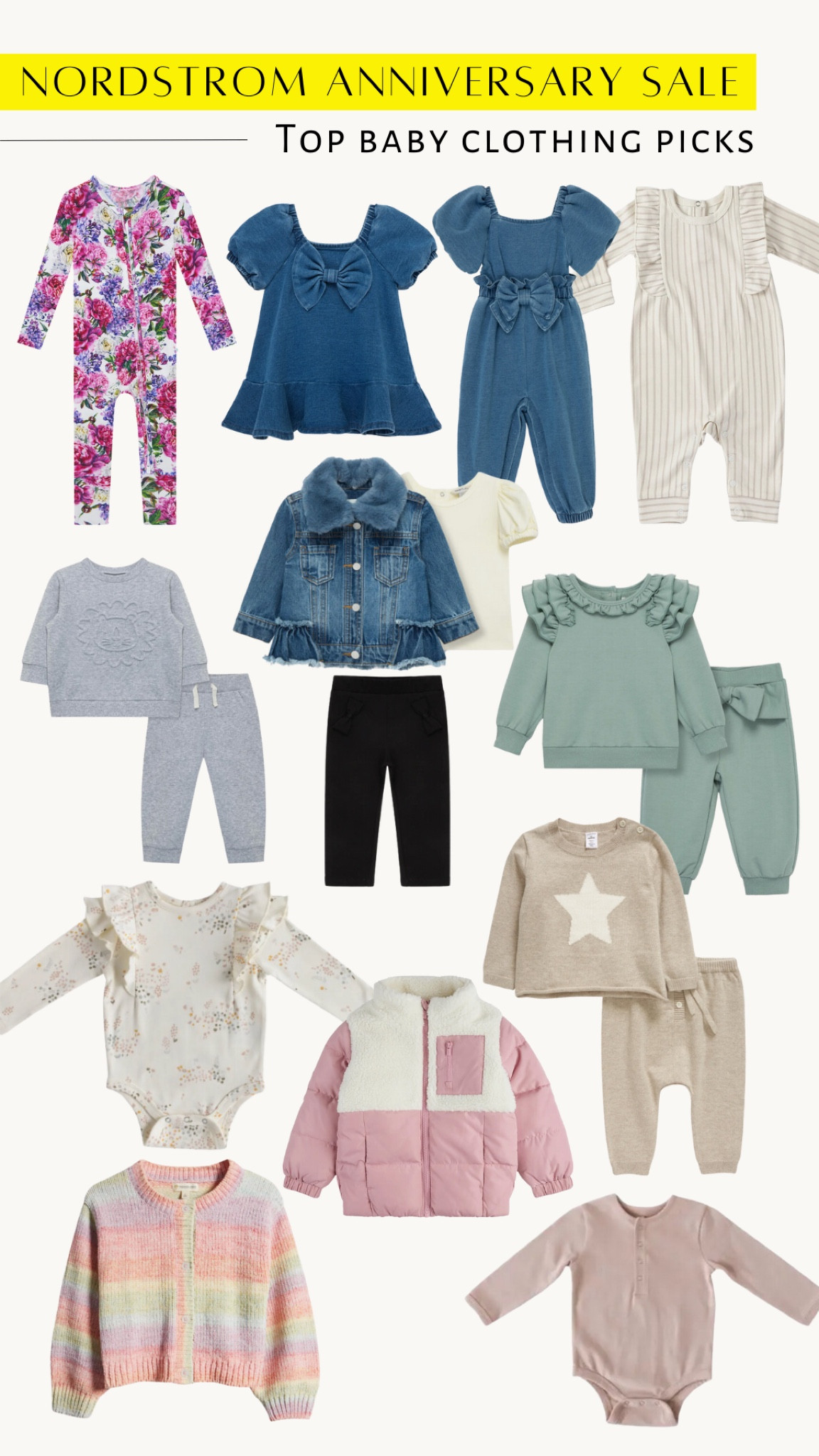 Nordstrom Anniversary sale baby clothing top picks! 

#LTKBaby #LTKxNSale #LTKSaleAlert