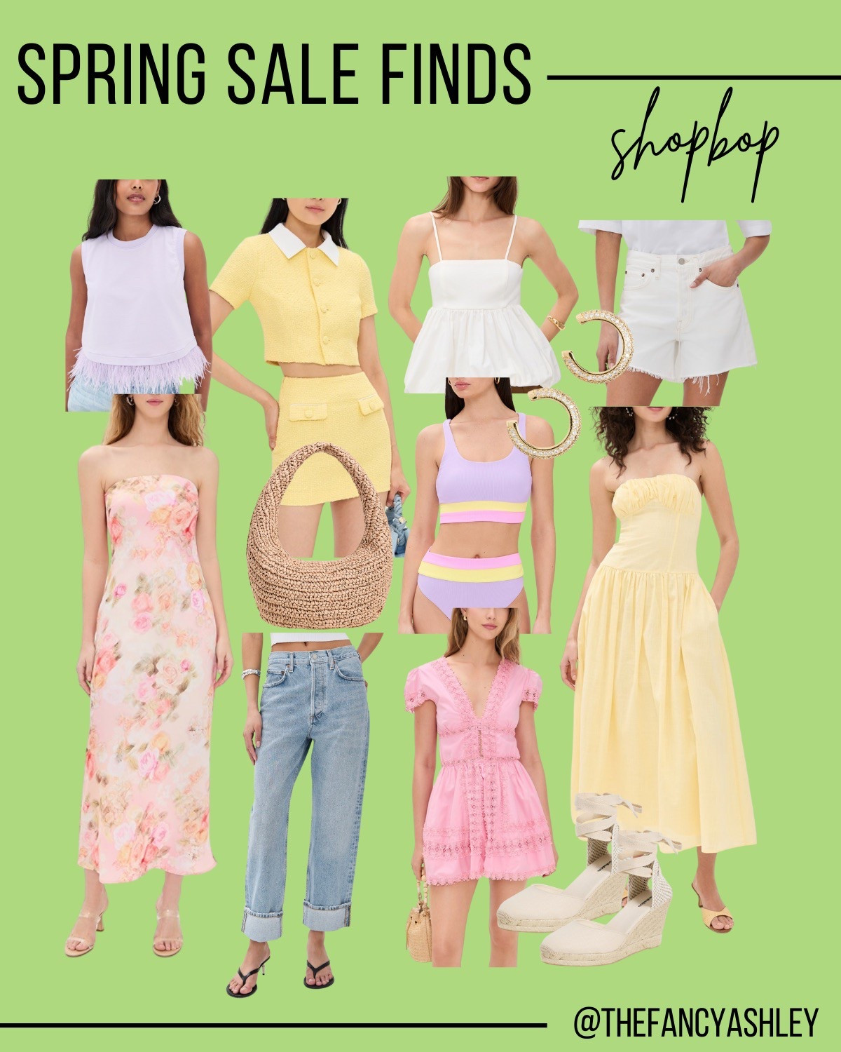I'm obsessed with these Shopbop sale finds—fab dresses, cute denim shorts, swimwear, shoes, and accessories—all perfectly spring and summer-ready. Grab them on sale now with code STYLE for up to 25% off

#LTKSeasonal #LTKStyleTip #LTKSaleAlert