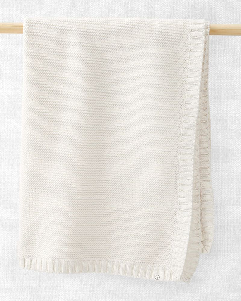 Organic Cotton Signature Stitch Blanket | Carter's