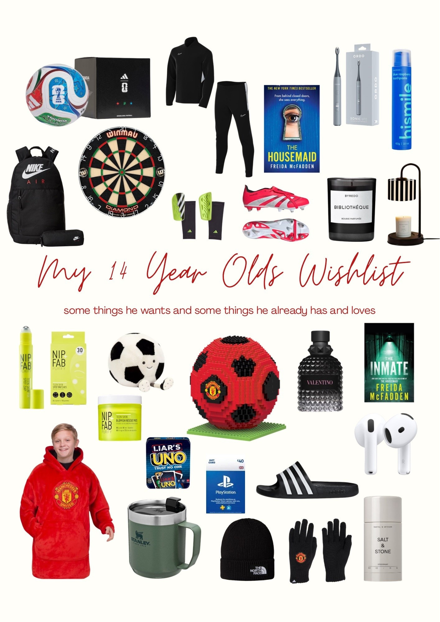 My 14 year old boys Christmas wishlist 🎄



#LTKwinter #LTKCyberWeek #LTKgiftguide