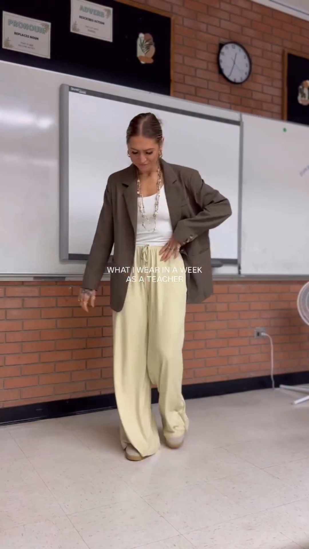 A very stressful, long week of teacher outfits 😁😅

But report cards are done, thank goodness 🙏🏽 and I couldn’t be more excited for an extra long weekend 🫶🏽

What’s your fav outfit this weeek!? Everything linked/or lookalikes in my shopmy & LTK 🥳

#ootd #teacheroutfits #teacherlife #teacherstyle #whatiwear