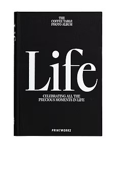 Printworks Life Photo Book in Black from Revolve.com | Revolve Clothing (Global)