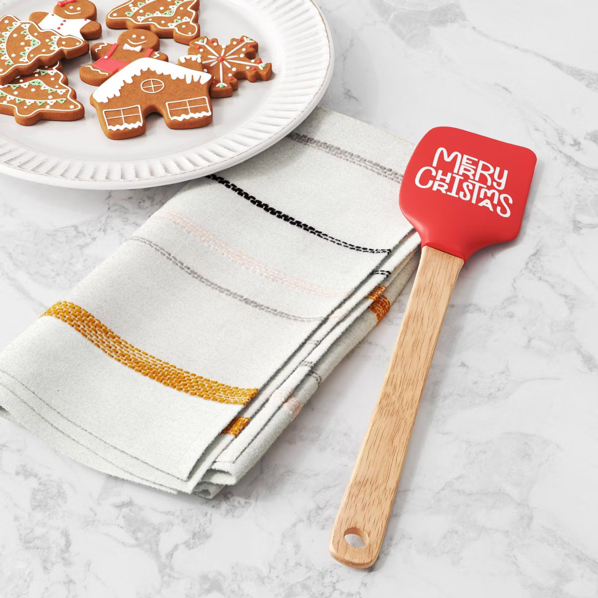 Holiday Merry Christmas Flexible Spatula Red - Wondershop™ | Target