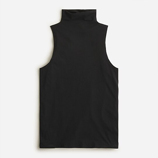 Tissue mockneck tank | J. Crew US