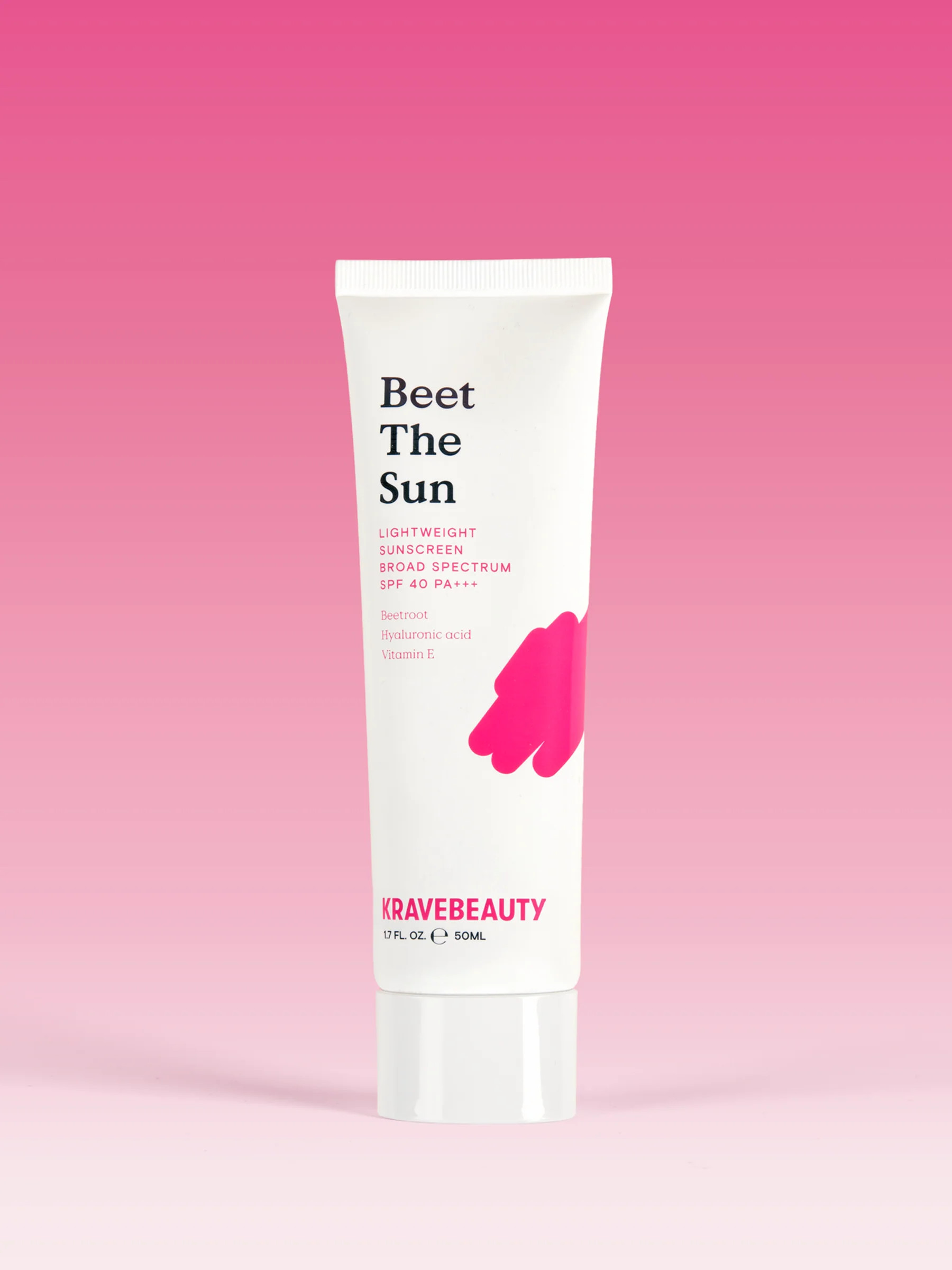 Beet The Sun SPF 40 PA+++: Lightweight Transparent Sunscreen | KraveBeauty