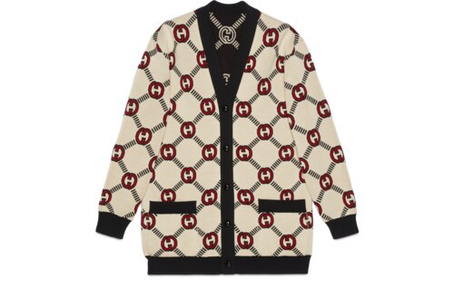 Gucci Reversible Interlocking G wool cardigan | Gucci (US)