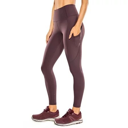 CRZ YOGA Women s Naked Feeling High Waisted Yoga Pants with Side Pockets Workout Leggings - 25 In... | Walmart (US)