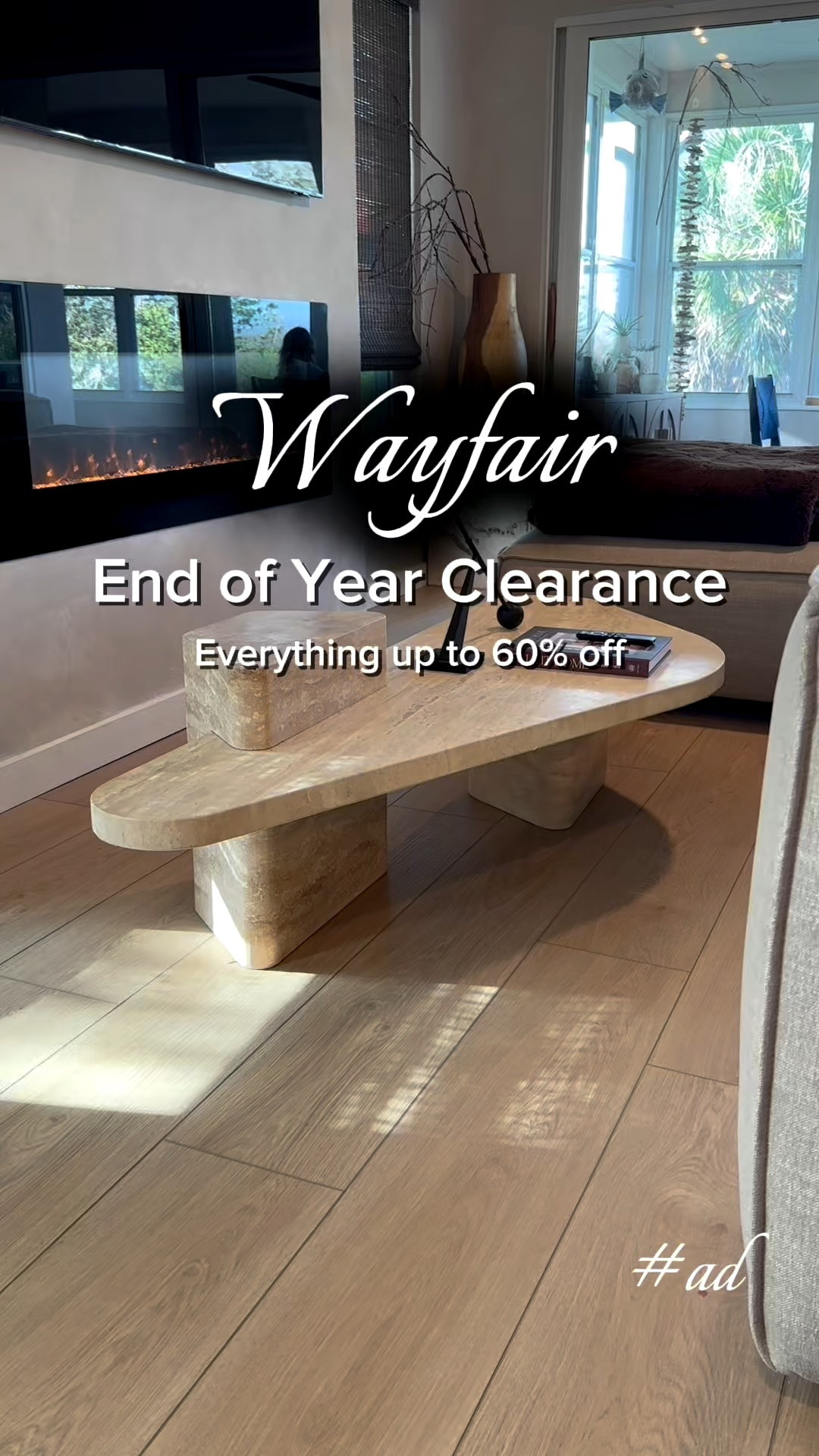 @Wayfair End of Year Clearance sale is here!!! 😍🤩! Items up to 60% off and fast shipping! #ad #wayfair #wayfairpartner



#LTKSaleAlert #LTKSeasonal #LTKHome