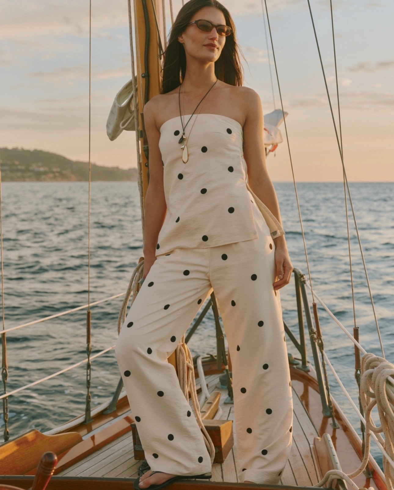 Polkadot pant set with strapless top. So cute and girly for spring and summer 

#LTKootd #LTKgrwm