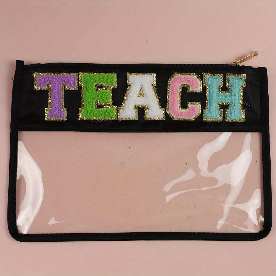 Personalized Teacher's Day Gift Transparent Pvc Zipper - Temu | Temu Affiliate Program