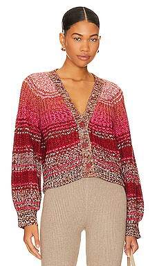 525 Rumi Cardigan in Toasted Almond Multi from Revolve.com | Revolve Clothing (Global)