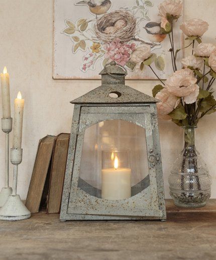 Ragon House Distressed White Lantern Décor | Zulily