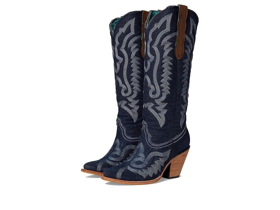Corral Boots Z5226 Cowboy Women's Boots Denim : 9.5 B - Medium, Leather | Zappos