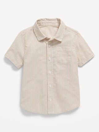 Printed Oxford Shirt for Toddler Boys | Old Navy (CA)