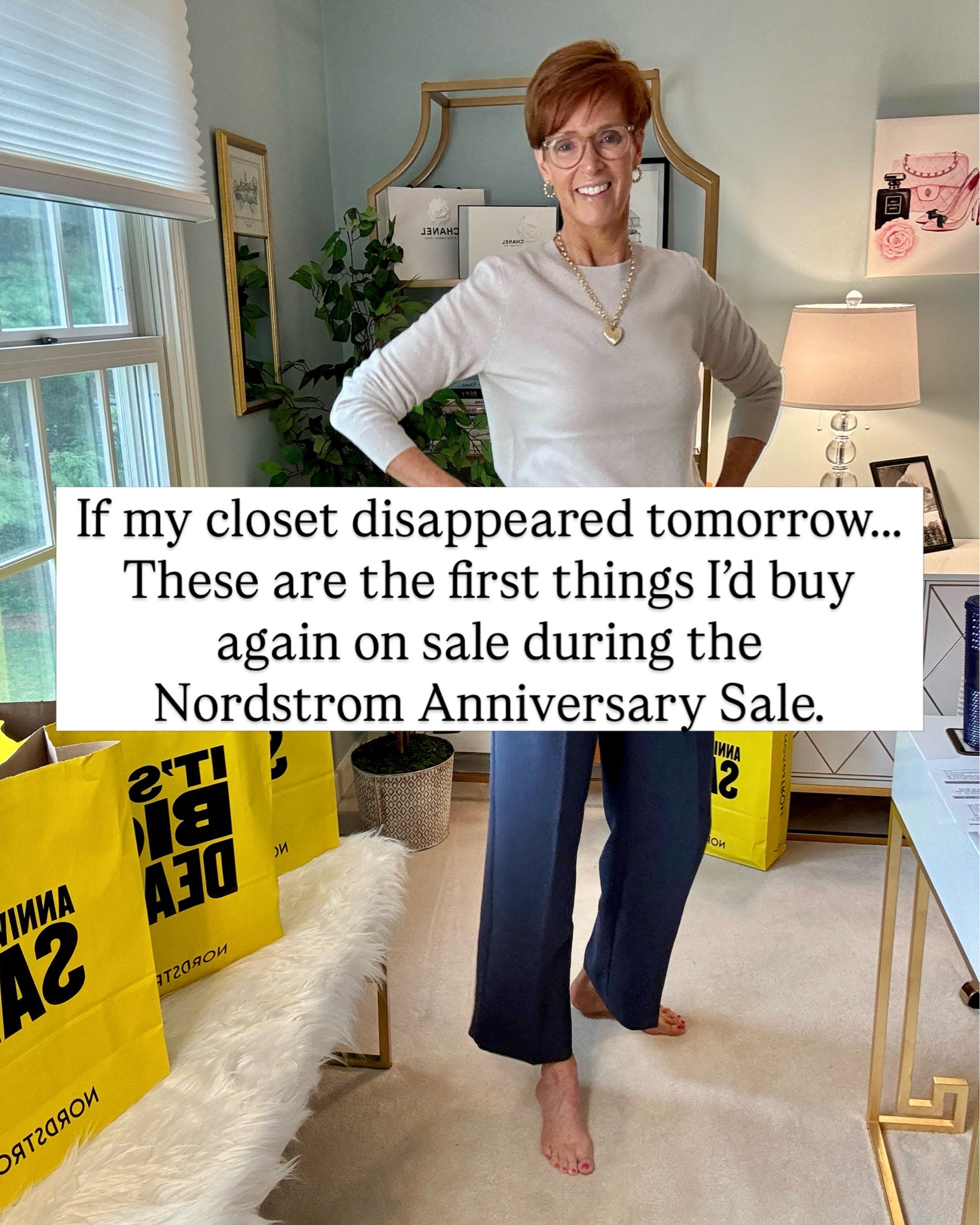 Before I add anything to my cart, I always ask myself one question:
Would I buy this again if I had to start over?
These are the pieces that earned a very easy “yes.”

Want the links sent to you? Comment SHOP and I’ll DM them!

They aren’t my favorites because they’re part of the Anniversary Sale. They’re my favorites because they’ve proven themselves over months—and in some cases, years—of real life. 

These are the sweaters I reach for on repeat, the shoes I can wear all day, the denim shirt that works with almost everything in my closet, and the investment pieces I’ve never regretted buying.

When I recommend something during the Anniversary Sale, I want it to be because I know exactly how it wears, how often I use it, and whether it’s truly worth your money—not because it’s new or trending.

If you’re shopping the sale, I hope this helps you build a wardrobe you’ll still love long after the sale ends.

I’d love to know—which piece would you buy first? Or is there something already sitting in your cart that you’re trying to decide on?

If you have a friend shopping the Anniversary Sale, send this to her before she checks out. And don’t forget to save it so you can come back to it while you’re building your cart.

#ClassicStyle #NordstromAnniversarySale #WomenOver40Style #TimelessWardrobe #TallStyle

#LTKootd #LTKOver40 #LTKTall