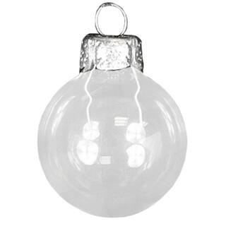 Whitehurst 6ct. 4" Clear Glass Ball Ornaments | Michaels | Michaels Stores