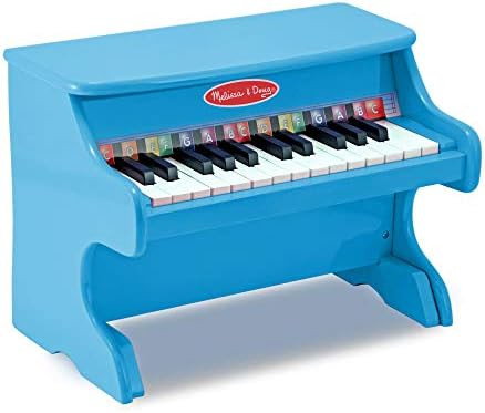 Melissa & Doug Learn-to-Play Piano, Blue | Amazon (US)