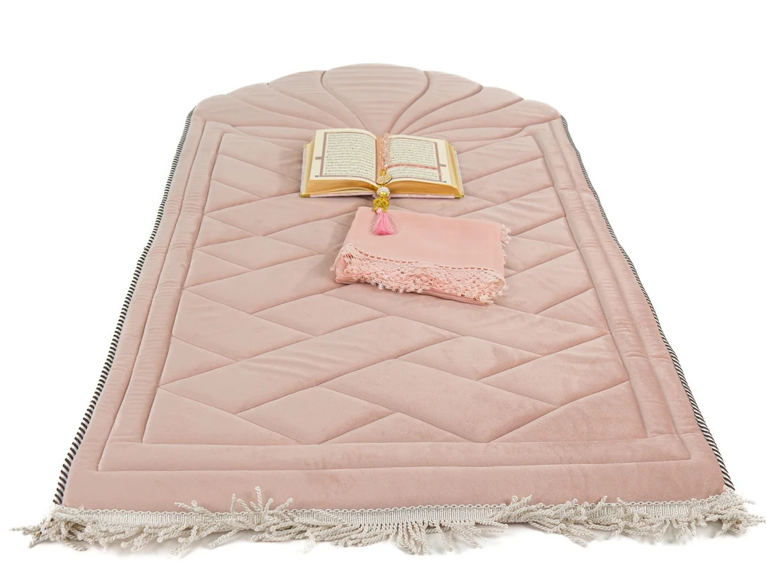 Personalized Thick Padded Prayer Mat Quran Shawl Tasbeeh Gift Set | Ramadan Eid Wedding Birthday ... | Etsy (US)