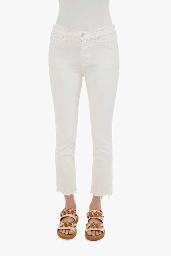 Cream Puffs The Mid Rise Dazzler Crop Fray | Tuckernuck (US)