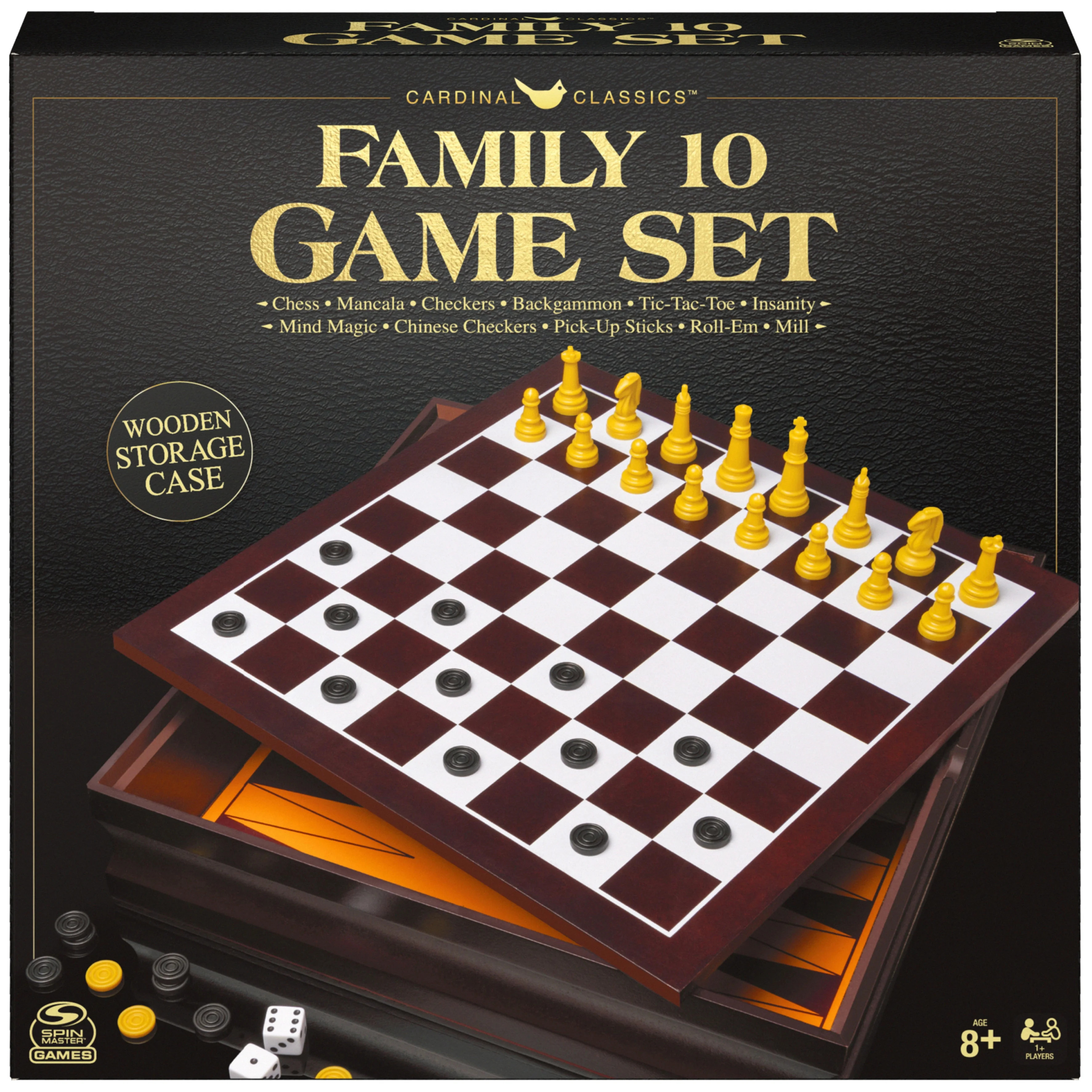 Family 10 Classic Games Set, for Families and Kids Ages 8 and up | Walmart (US)
