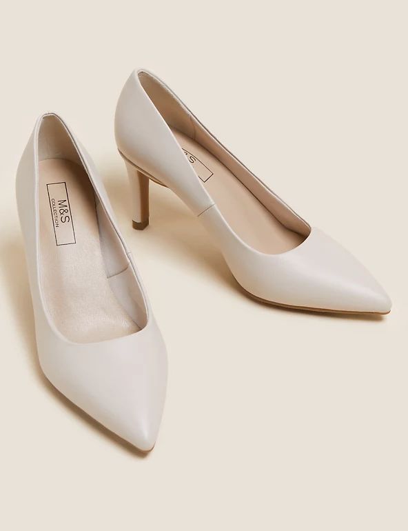 Stiletto Heel Pointed Court Shoes | Marks & Spencer (UK)