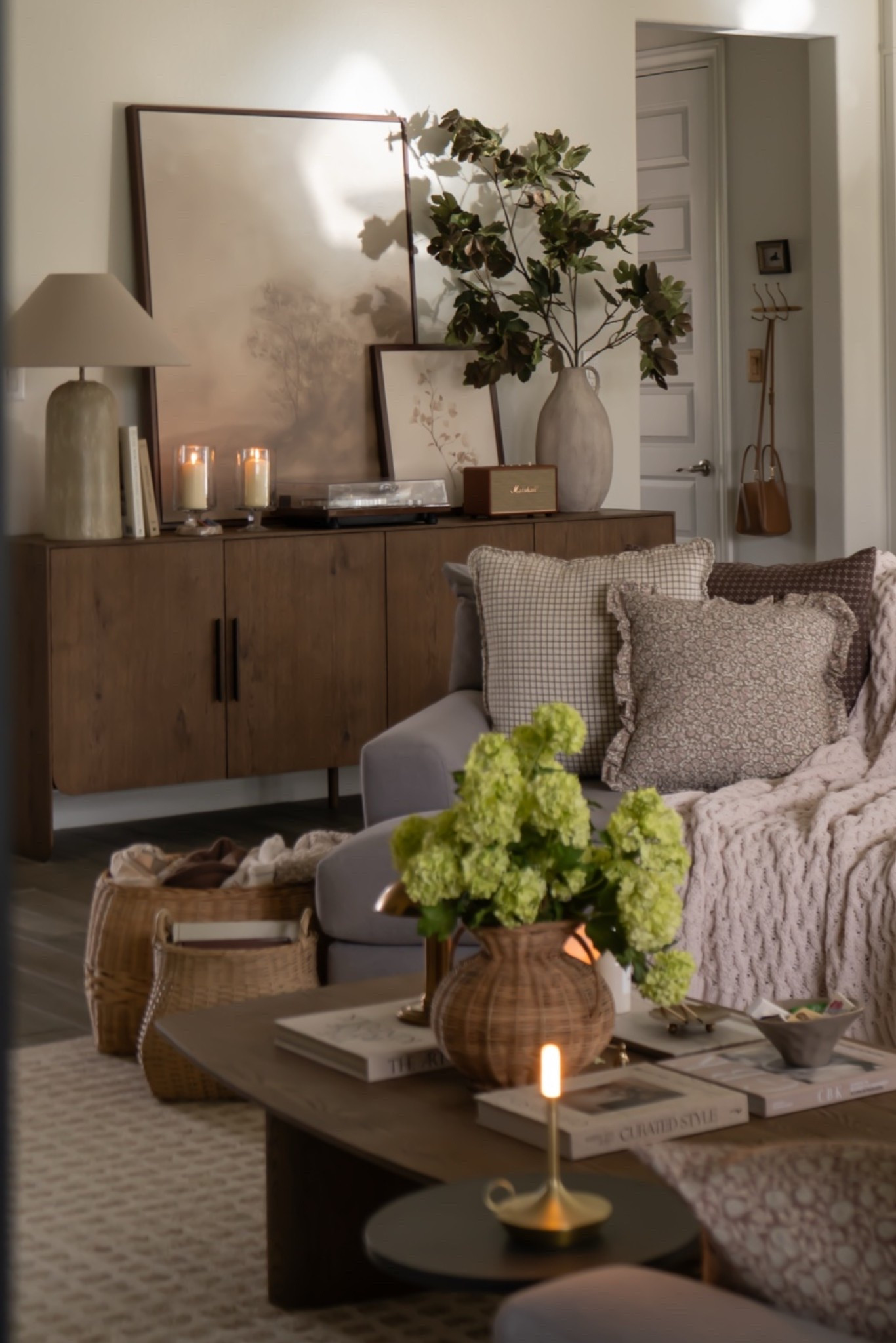 Moody spring living room 🤎

#LTKSeasonal #LTKHome #LTKSaleAlert