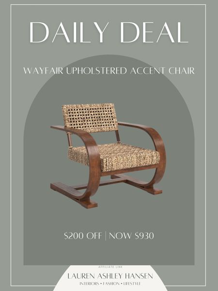 How beautiful is this accent chair? The woven texture, dark wood frame, it’s so good! An earthy and organic piece for sure, and $200 off! 

#LTKsalealert #LTKstyletip #LTKhome