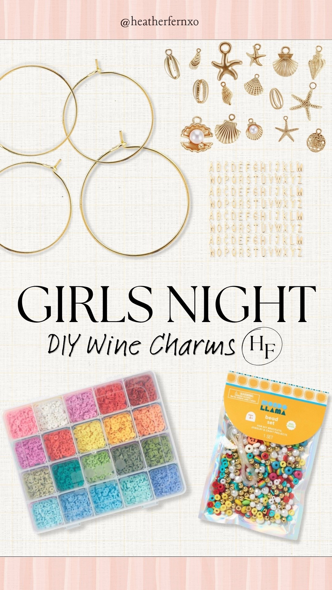 I had a girls night at my home last night and we made DIY wine charms! So fun and easy to do!! 

#girlsnight #wine #winecharms #charms #craft #activity #momlife #mom #friends #hosting #host #party

#LTKmomlife #LTKdayinmylife #LTKHome