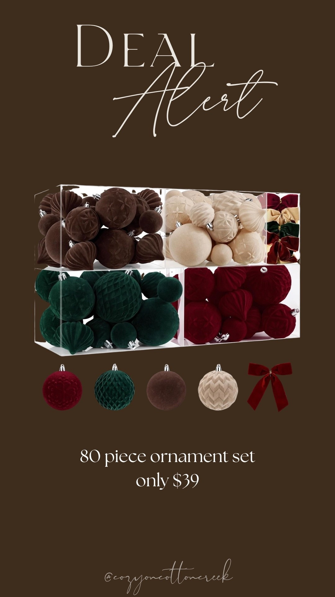 Amazon flicked ornament deal!