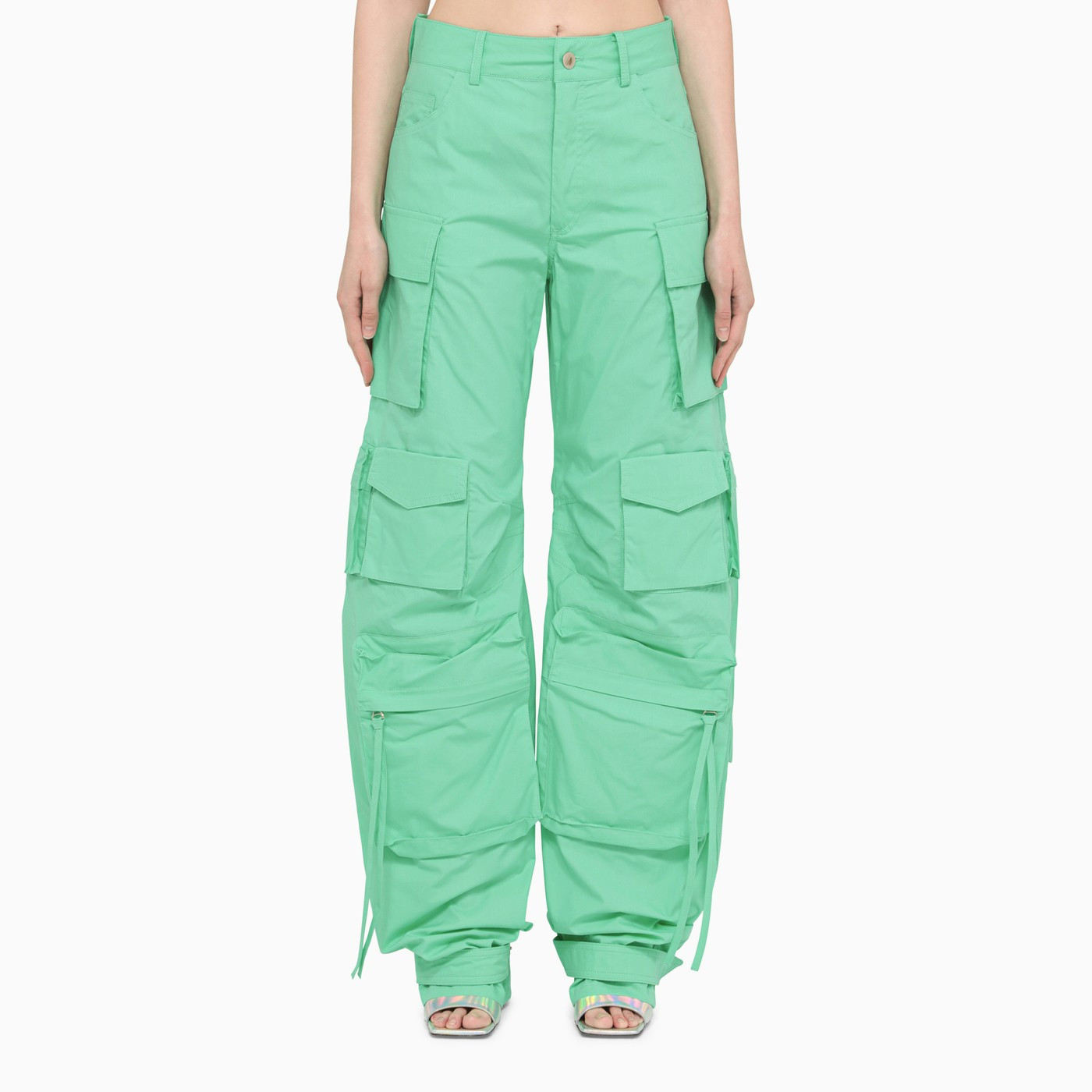 Fern mint cargo trousers | The Double F