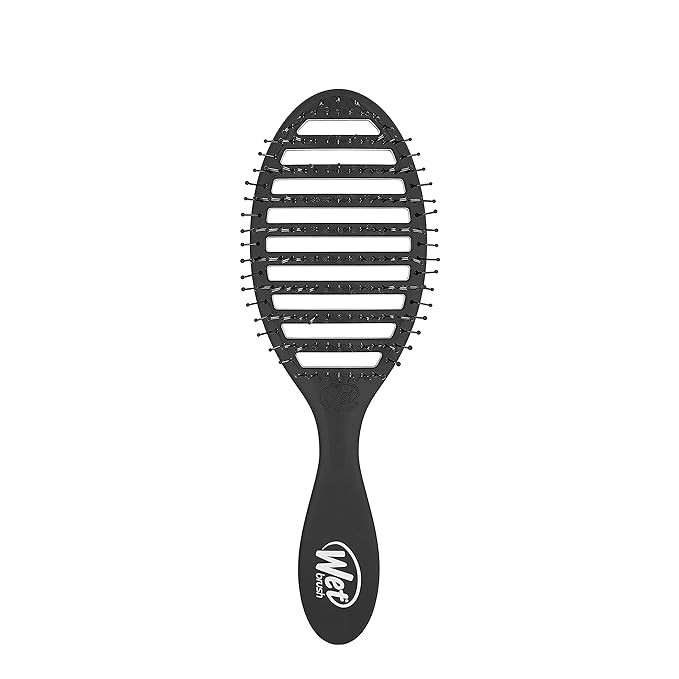 Wet Brush Speed Dry Hair Brush, Black, Vented Design & Soft HeatFlex Bristles, Blow Dry Safe, Erg... | Amazon (US)