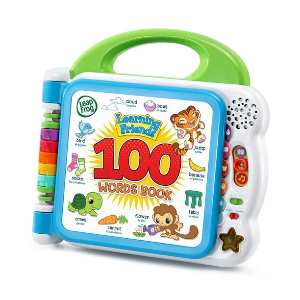 Leapfrog Learning Friends 100 Words Bilingual Electronic Book | Walmart (US)