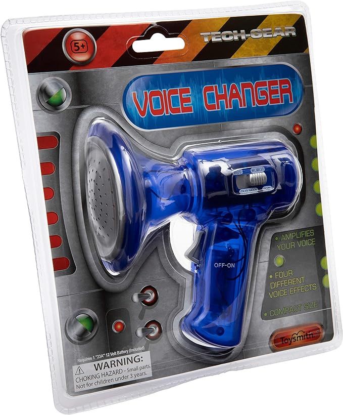 Toysmith Tech Gear Multi Voice Changer (6.5-Inch Various Colors) | Amazon (US)