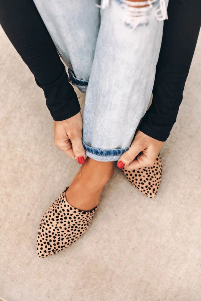 The Emma Spotted Mules | The Pink Lily Boutique