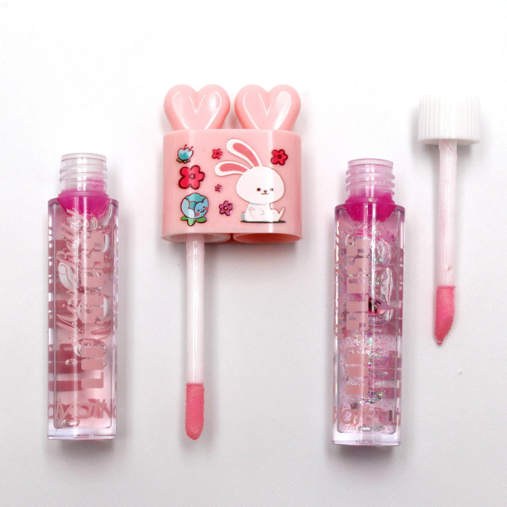 Lip Gloss Cute Brilho Labial 2 em 1 Glitter Miss Betty NO2286 | Shopee (BR)