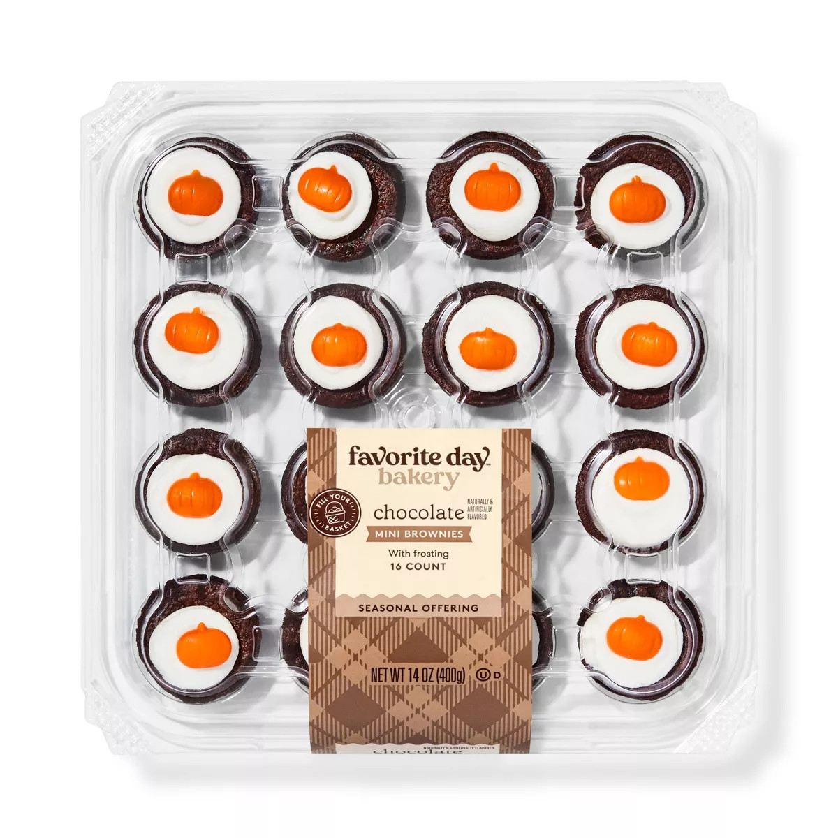 Harvest Mini Brownie Platter - 14oz/16ct - Favorite Day™ | Target