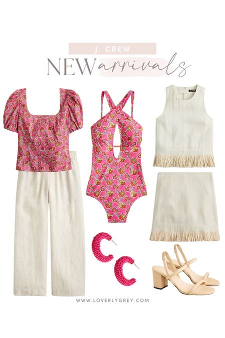 JCrew new arrivals I’m loving for summer! I wear an XS/0 in these pieces! #ad #injcrew @jcrew

Loverly Grey, summer outfits, swimsuits 

#LTKSeasonal #LTKFind #LTKstyletip