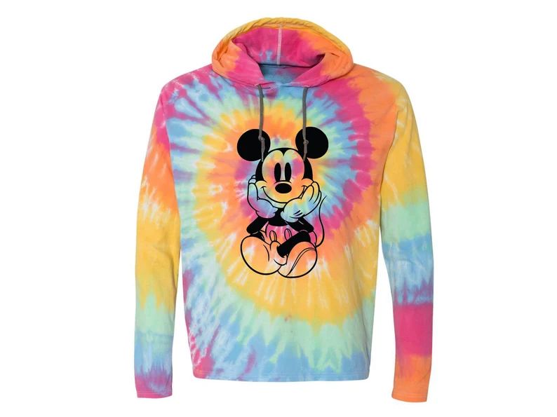 Mickey Tie Dye Hooded Pullover Shirt | Mickey Mouse | Tie Dye Shirt | Disneyland | Unisex Tee | D... | Etsy (CAD)