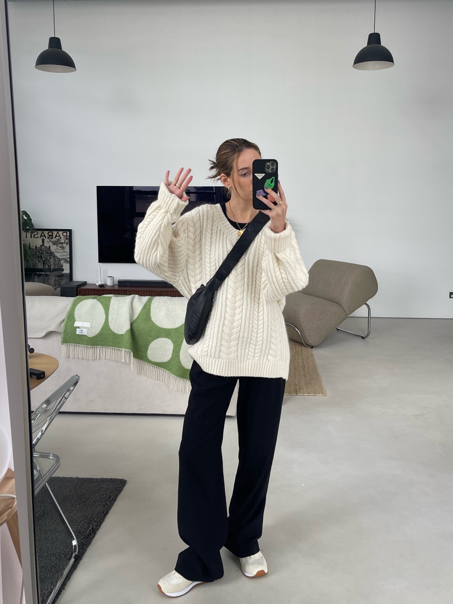 chill friday ootd 🫶🏼 love this oversized jumper so much 

#LTKaustralia #LTKeurope #LTKSeasonal