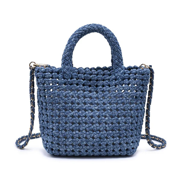 Ambrosia Small - Denim Crossbody | Sol and Selene