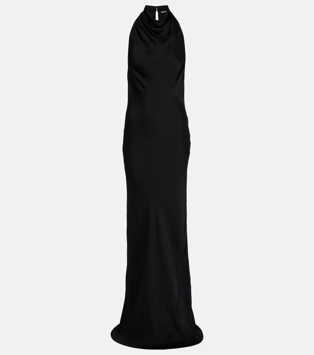 Halterneck satin maxi dress | Mytheresa (US/CA)