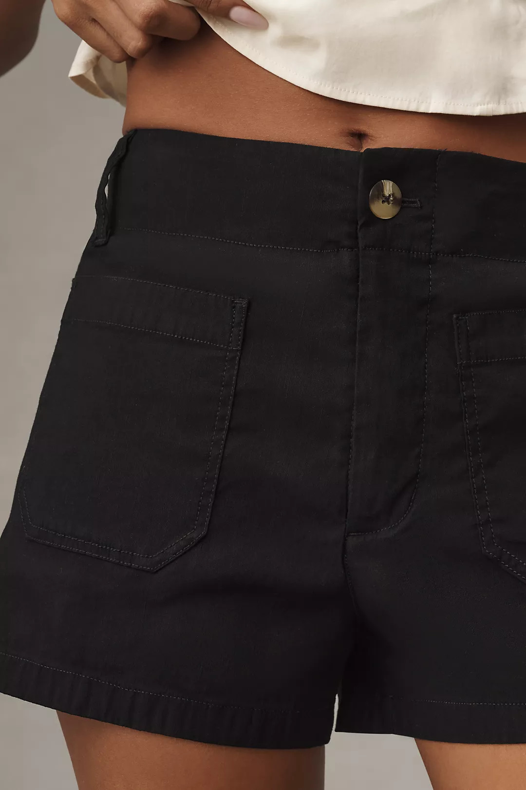 The Colette Magic Fabric Shorts by Maeve | Anthropologie (US)