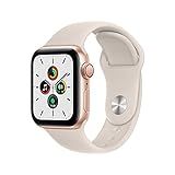 Apple Watch SE [GPS + Cellular 40mm] Smart Watch w/ Gold Aluminium Case with Starlight Sport Band... | Amazon (US)