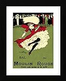 McGaw Graphics Bal du Moulin Rouge by Vintage Poster Framed Print Quick Ship, 16x13x1, Multi | Amazon (US)