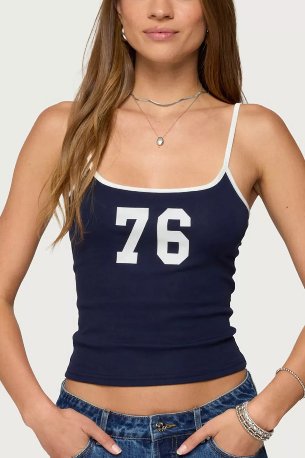 Edikted 76 Contrast Tank Top | Urban Outfitters (US and RoW)