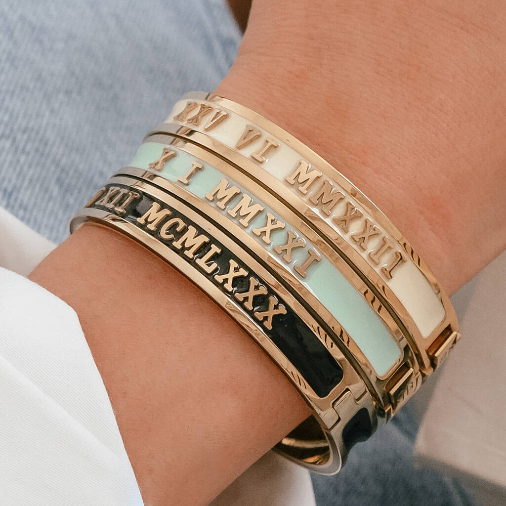 Personalised Bracelet With Her Name Or Special Date | Not On The High Street