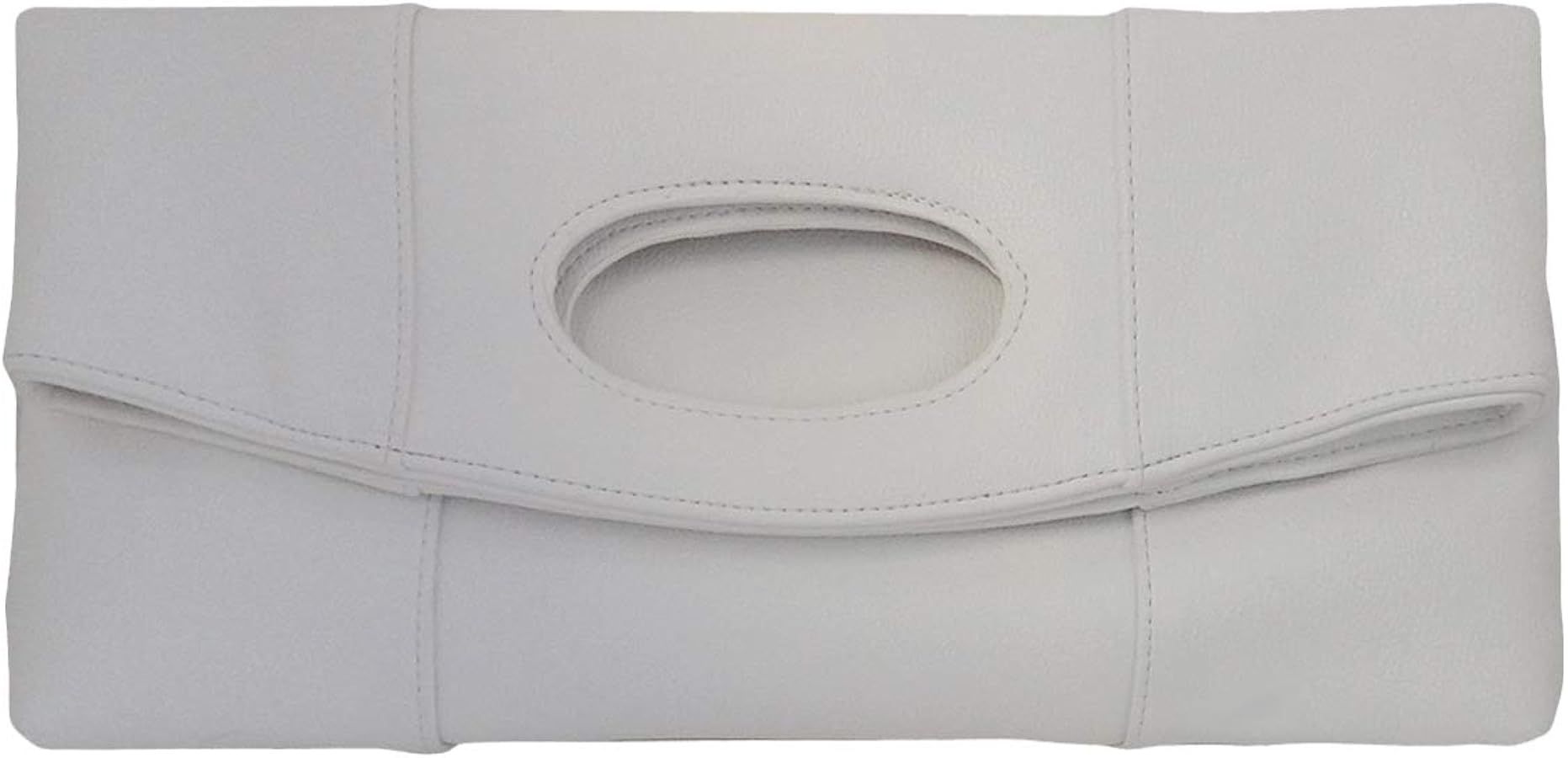 JNB Synthetic Leather Fold Over Clutch | Amazon (US)