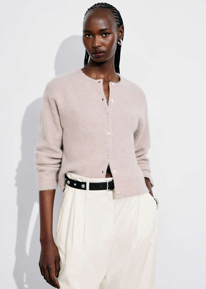 Alpaca-Blend Knitted Cardigan | & Other Stories US