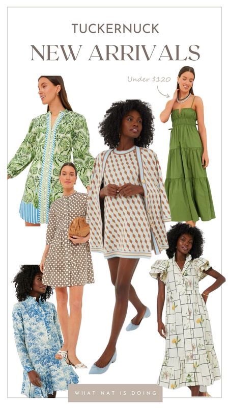 Tuckernuck new spring dress arrivals - LOTS of green and blue, my two favorite colors! 💚💙✨ 

Spring outfit inspo, spring dresses, green dress, shirt dress

#LTKSeasonal #LTKstyletip #LTKGiftGuide