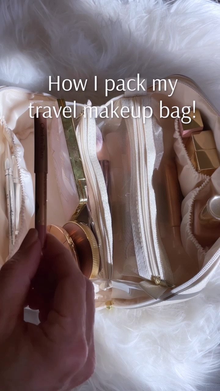 I found the best makeup travel bag! No more digging to find what I need.  My favorite part is the little pouch for my makeup brushes! Everything is just so neat! Love it so much!  


#LTKBeauty